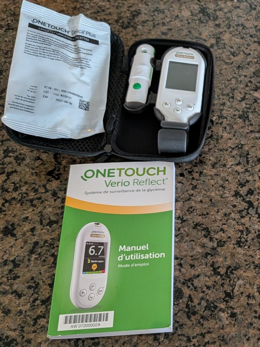 New OneTouch Verio Reflect® Blood Glucose Meter